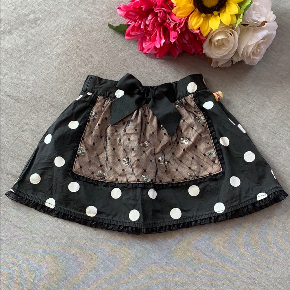 Harajuku Mini Polka-Dot Skirt